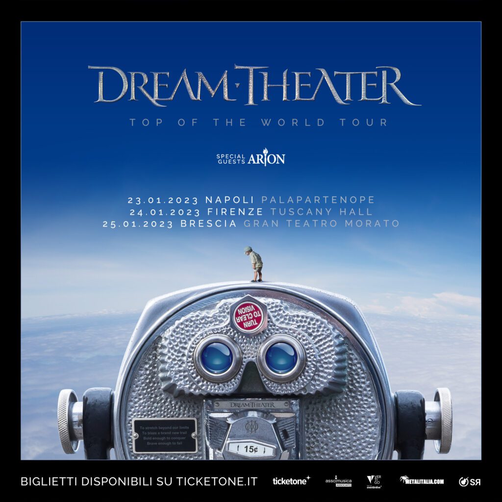 Dream Theater Top Of The World Tour Italia 2023