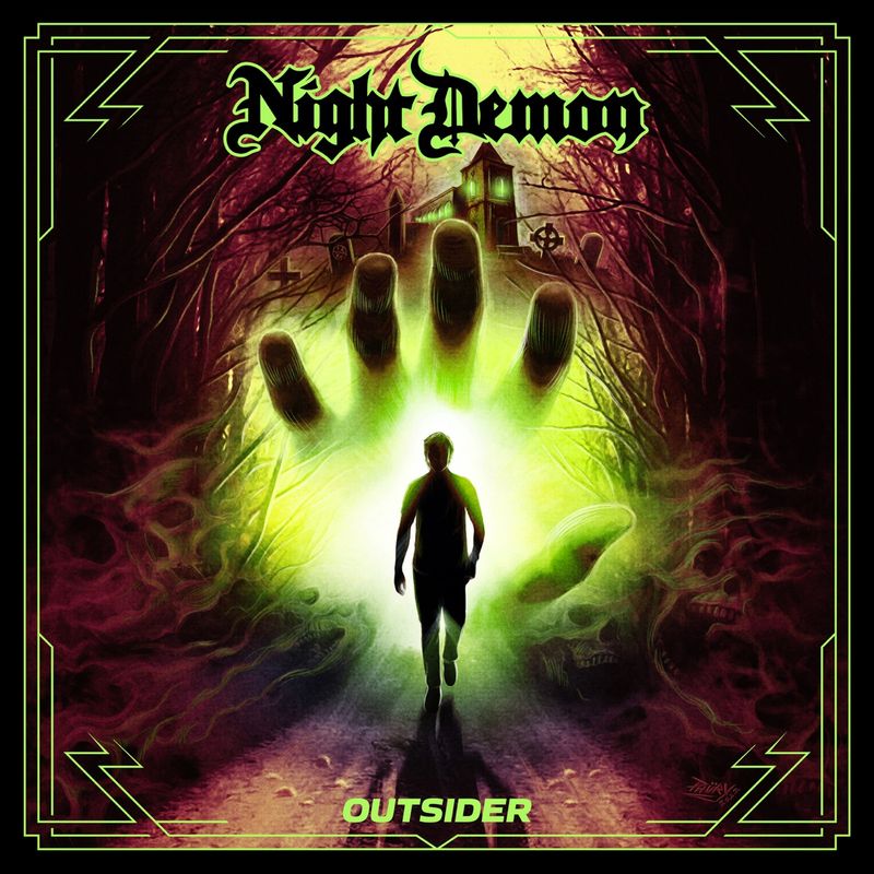 Night Demon - Outsider copertina