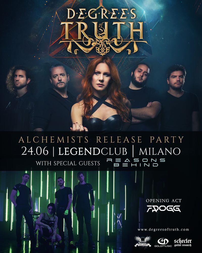 locandina release party Degrees Of Truth 